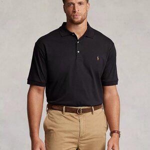 Polo Ralph Lauren Men's Black Polo Shirt (4XLT)